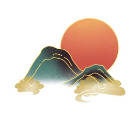 落日