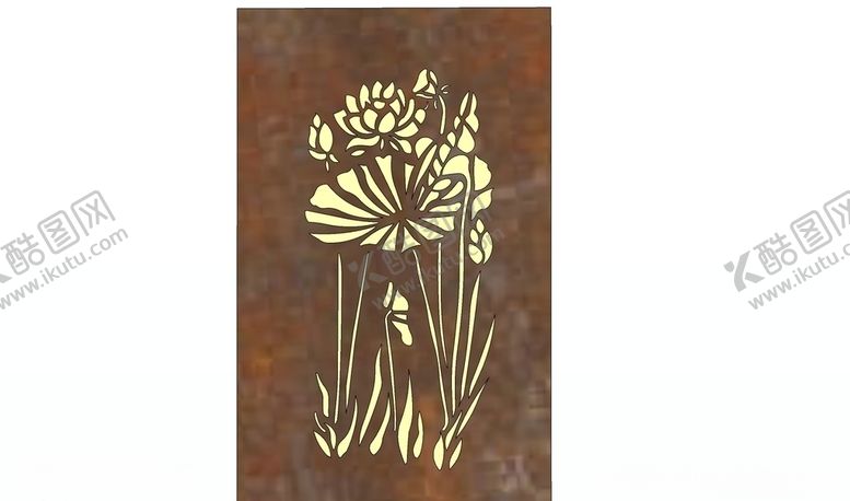 编号：37996410141629153549【酷图网】源文件下载-锈板景墙