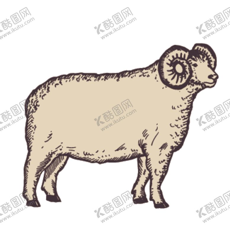 编号：56301605190924404631【酷图网】源文件下载-家养动物主题插画