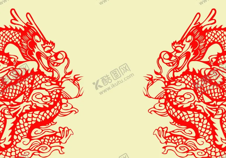 编号：49515912231836467885【酷图网】源文件下载-传统龙纹图腾