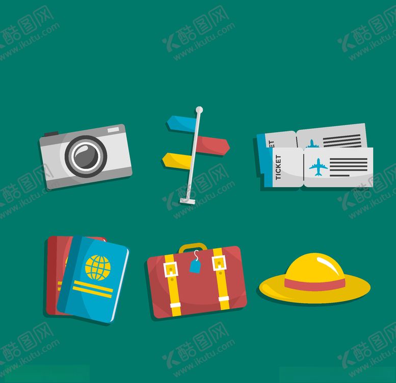 编号：62699706151258195330【酷图网】源文件下载-旅行元素