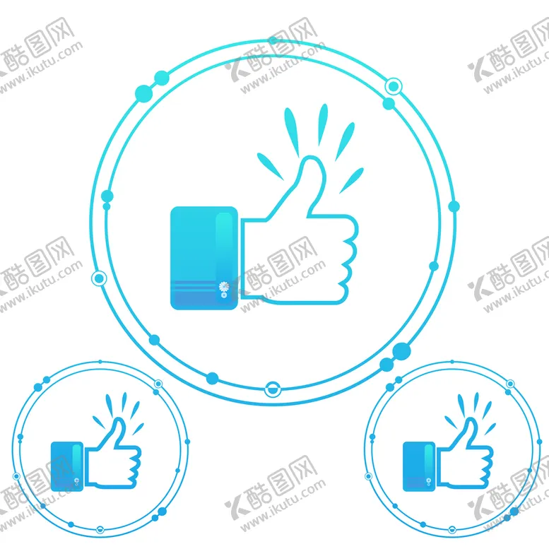 编号：56148909170031537894【酷图网】源文件下载-点赞图标