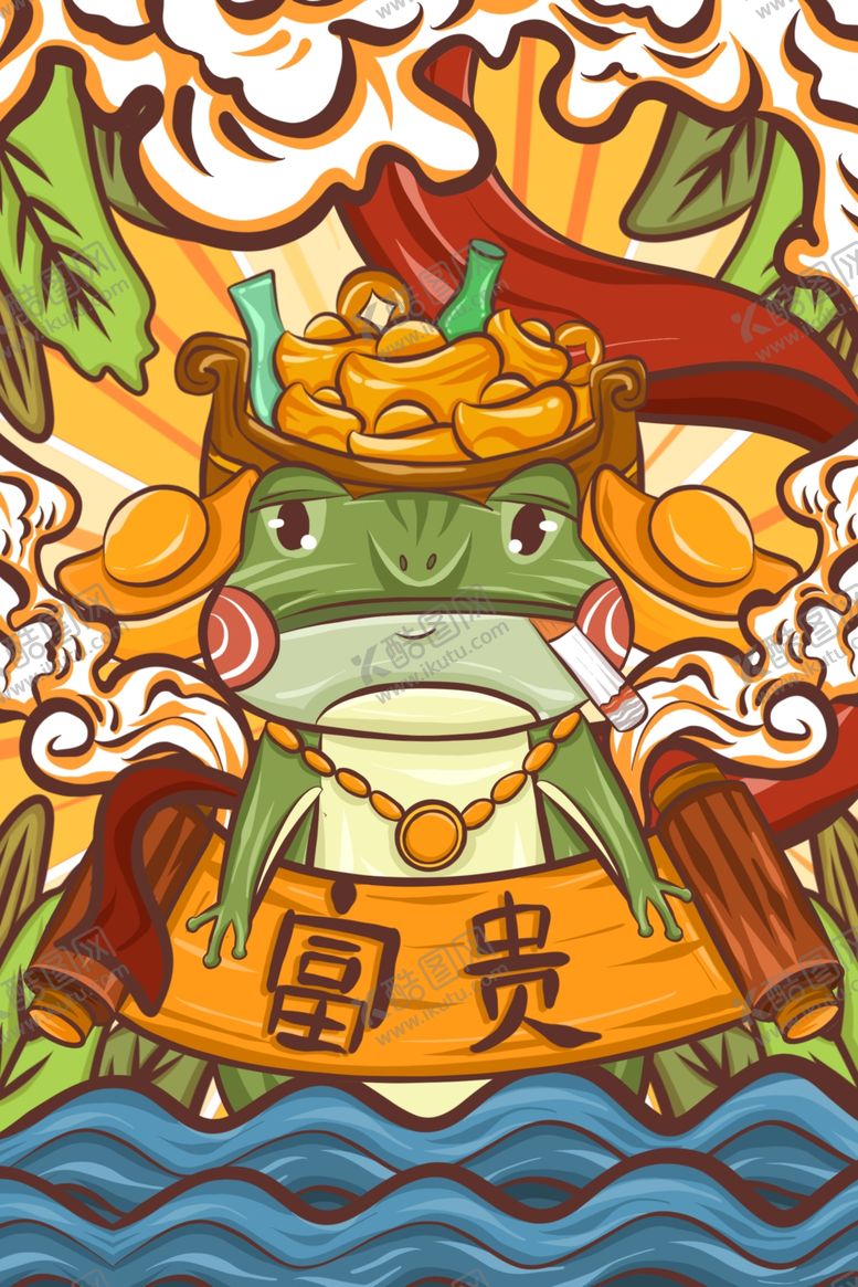 编号：58018609280253483908【酷图网】源文件下载-国潮海报