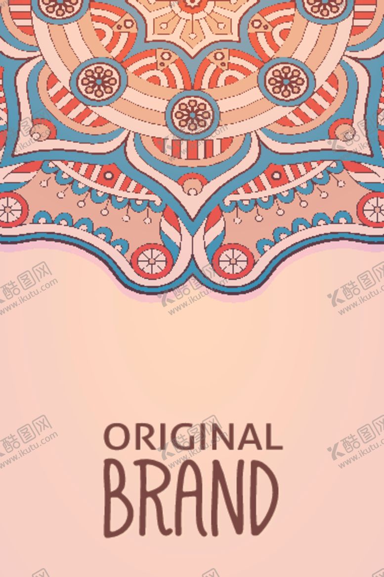 编号：56329410100954477314【酷图网】源文件下载-复古民族花纹图案