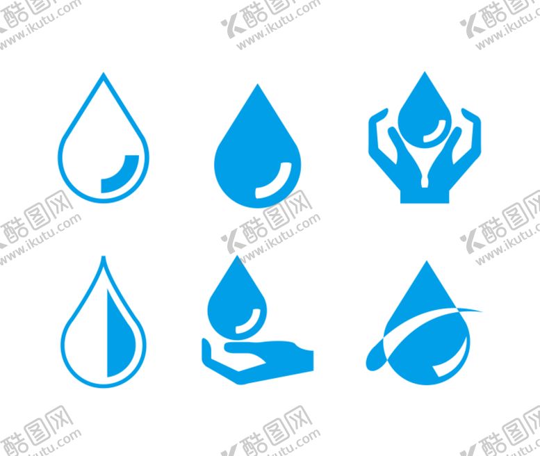 编号：62413110181732276652【酷图网】源文件下载-水滴图标设计