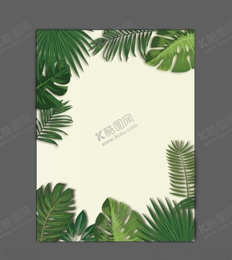 编号：85010209212300249070【酷图网】源文件下载-热带树叶背景