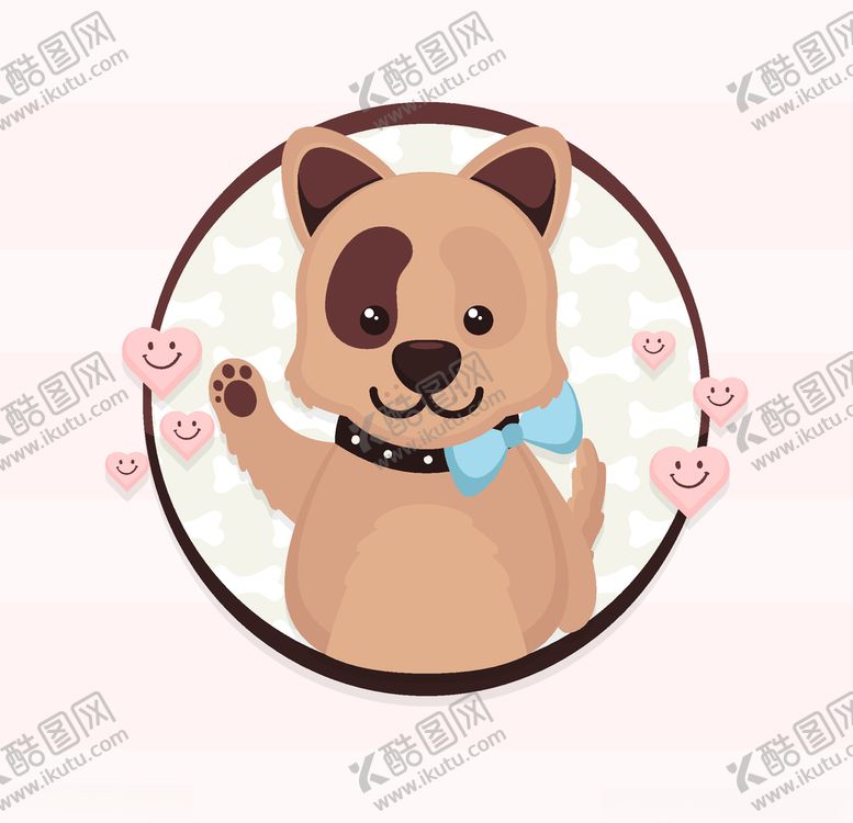 编号：87744009160030212620【酷图网】源文件下载-矢量可爱宠物