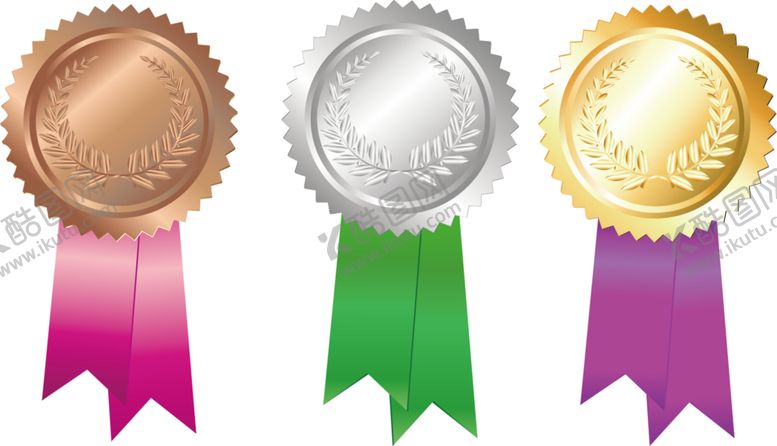 编号：46613910120950268849【酷图网】源文件下载-奖牌素材