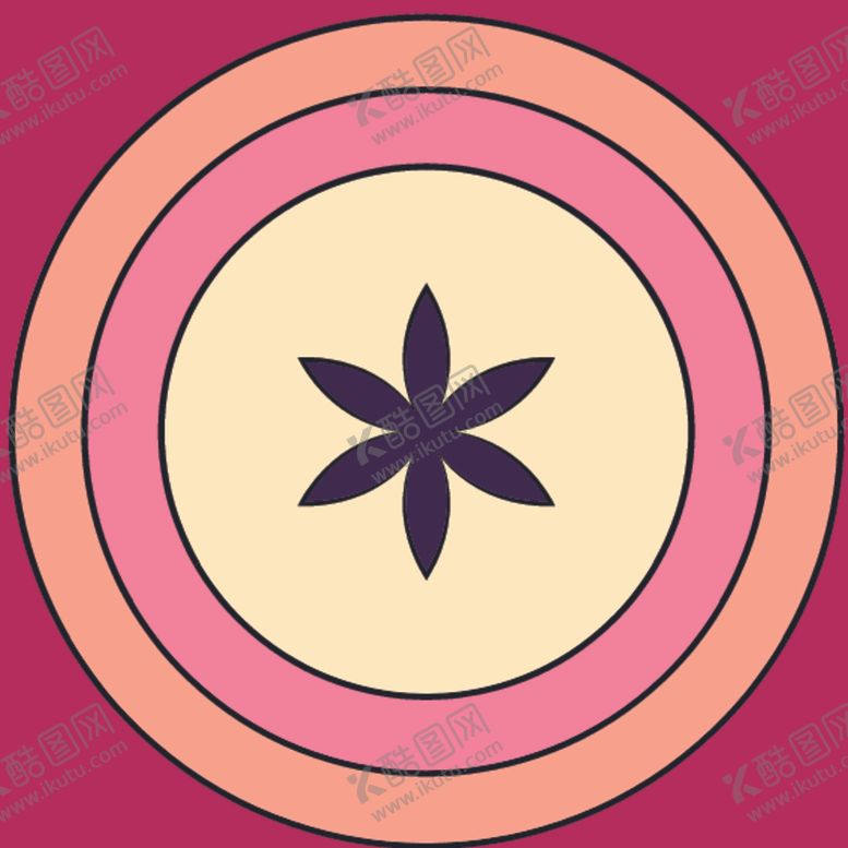 编号：40180210061903412129【酷图网】源文件下载-波西米亚风格花纹图案