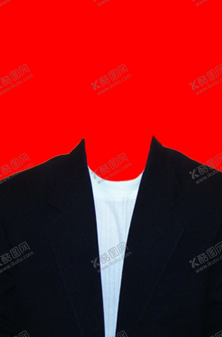 编号：34188504201413192210【酷图网】源文件下载-男士西装证件照