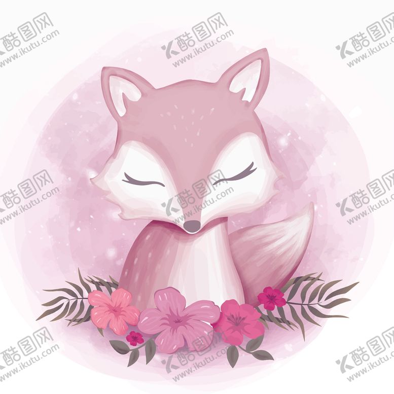 编号：39755310081852102462【酷图网】源文件下载-水彩动物