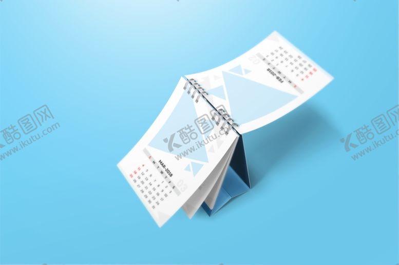 编号：54522510020010123526【酷图网】源文件下载-台历样机