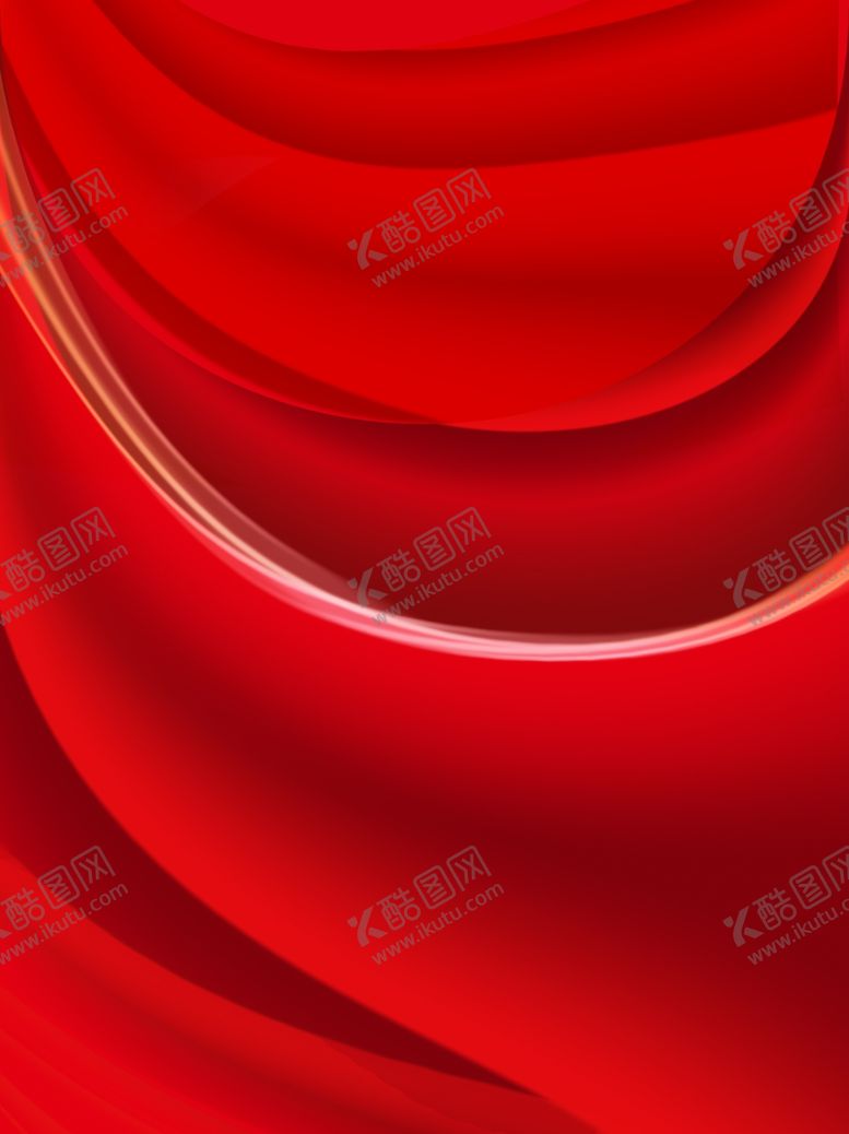 编号：20611204211851538192【酷图网】源文件下载-红色动感绸带纹理背景