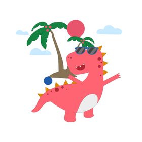 卡通恐龙