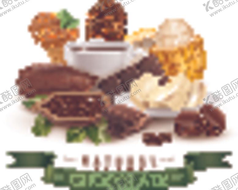 编号：97517306271021571017【酷图网】源文件下载-美食下午茶饼干糖果糖