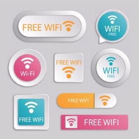 wifi图标信号标志