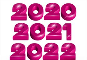 2021立体字