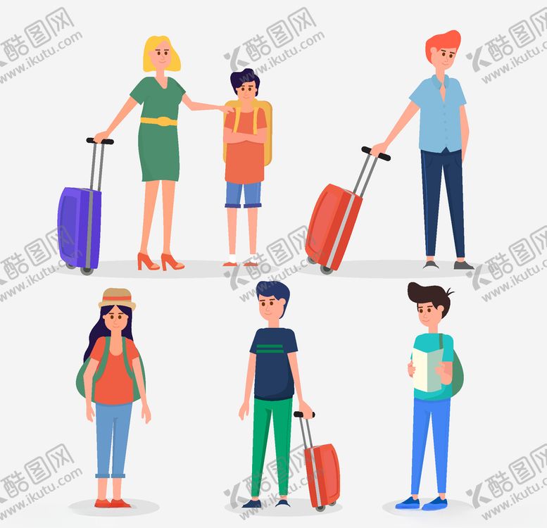 编号：86194209260948542719【酷图网】源文件下载-旅客游客