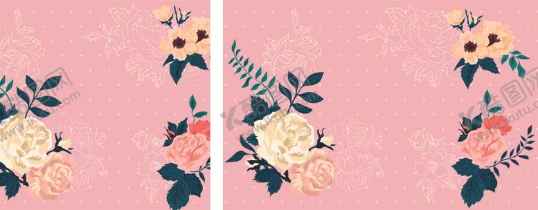 编号：45514609090818373081【酷图网】源文件下载-花卉卡片