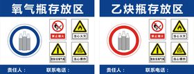 气瓶管理牌