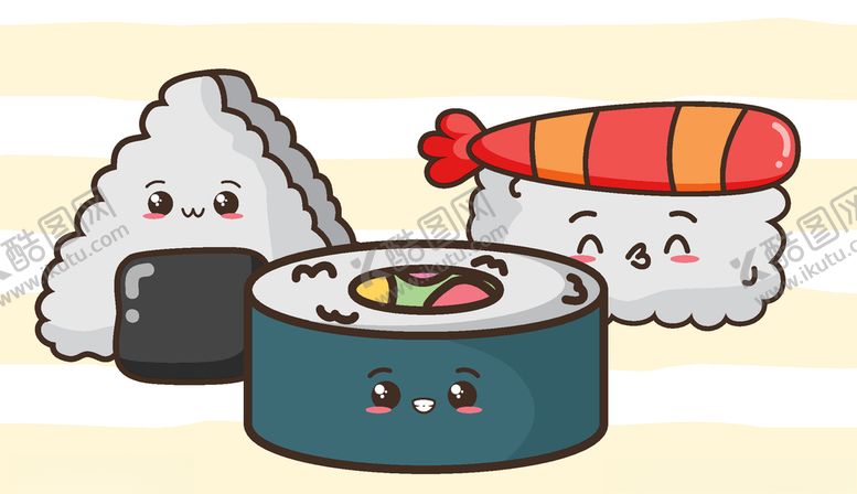 编号：23149207050225399108【酷图网】源文件下载-可爱食物