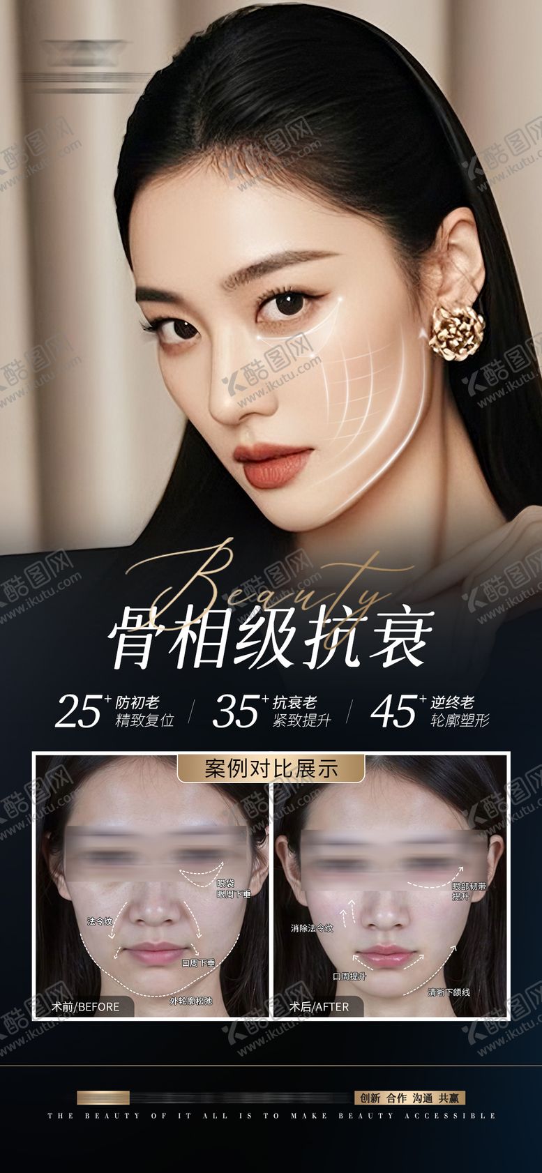 编号：98594803181256247274【酷图网】源文件下载-医美抗衰案例对比