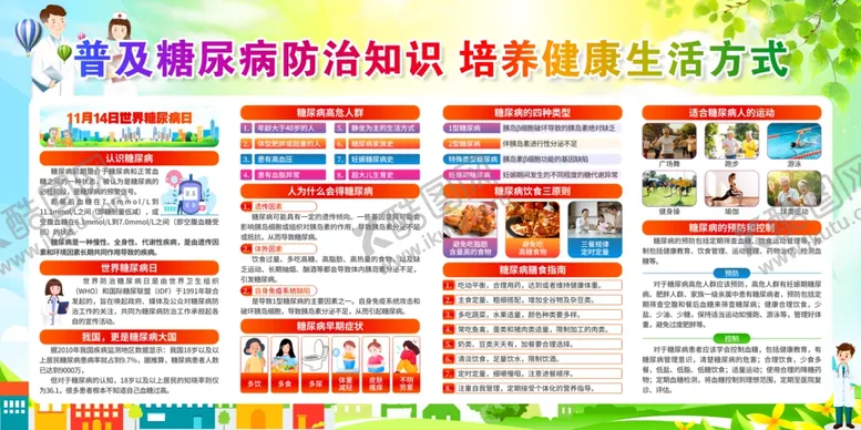 编号：21474012132114479305【酷图网】源文件下载-世界糖尿病日