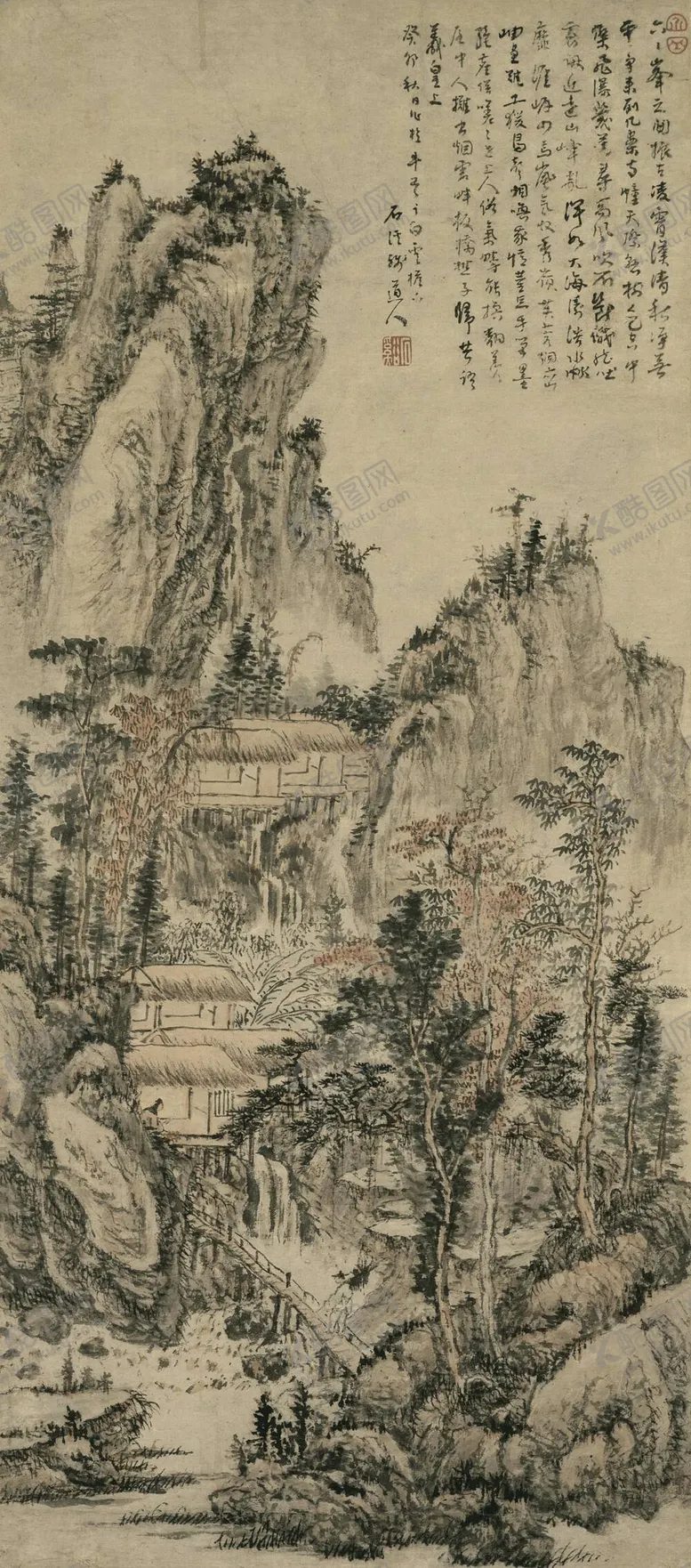 编号：14529011211210531710【酷图网】源文件下载-山水画  