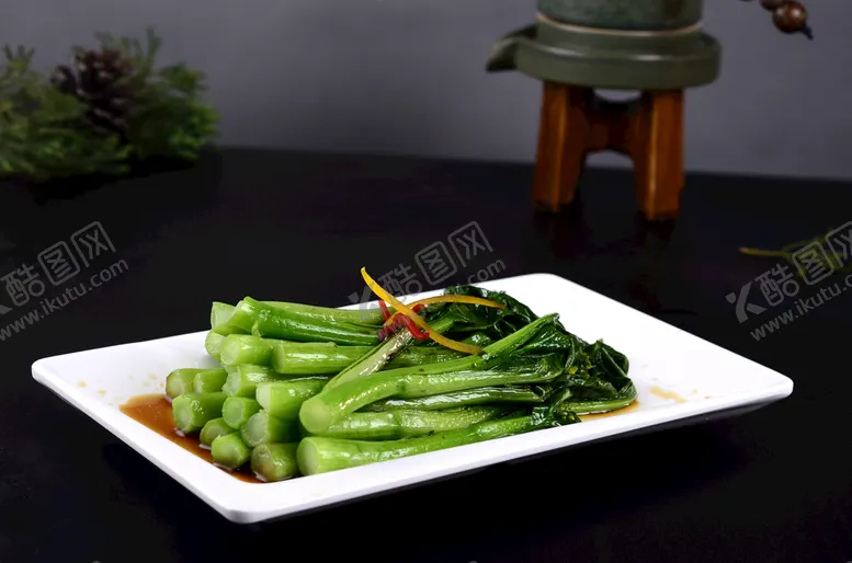 编号：15763809171240016958【酷图网】源文件下载-炒青菜广东油菜心耗油菜心