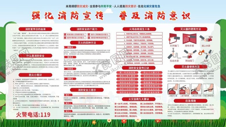 编号：62186405181335362403【酷图网】源文件下载-消防知识