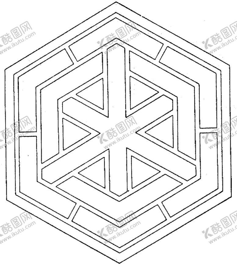 编号：81159305111212311976【酷图网】源文件下载-镂空花图案