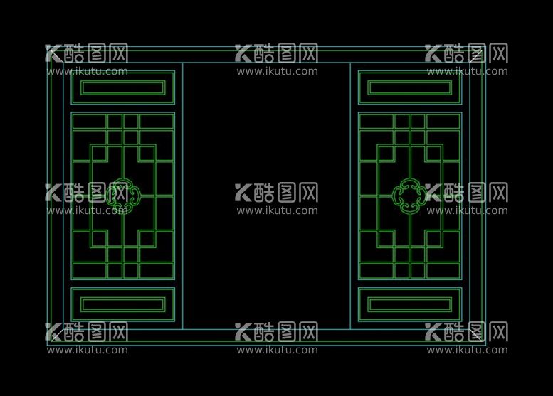 编号：43009411300918119541【酷图网】源文件下载-传统窗花