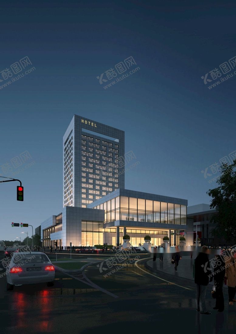编号：83529409190559422183【酷图网】源文件下载-建筑夜景