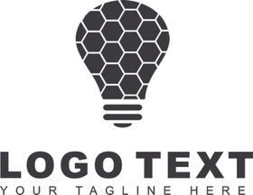 灯泡元素logo