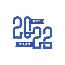 新年海报2022字体星光元旦包装花纹网页