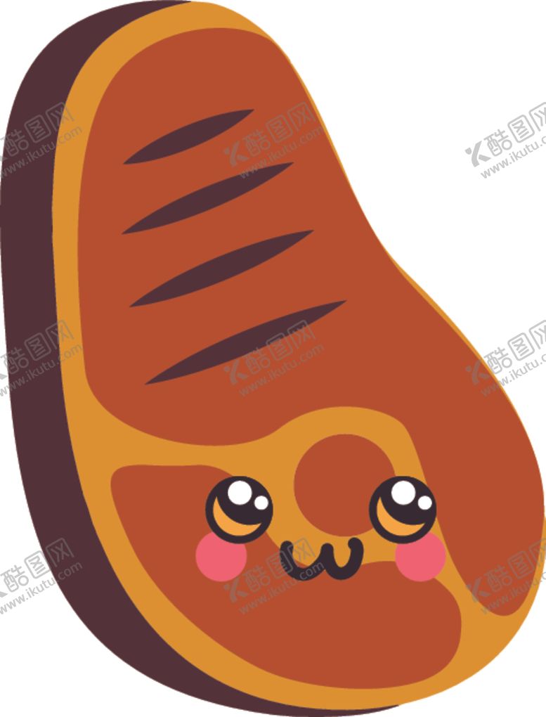 编号：96326507020413309483【酷图网】源文件下载-卡哇伊美食