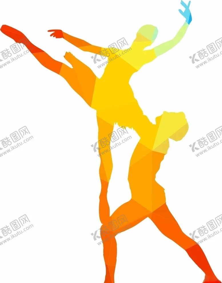 编号：99866405010543598447【酷图网】源文件下载-双人舞