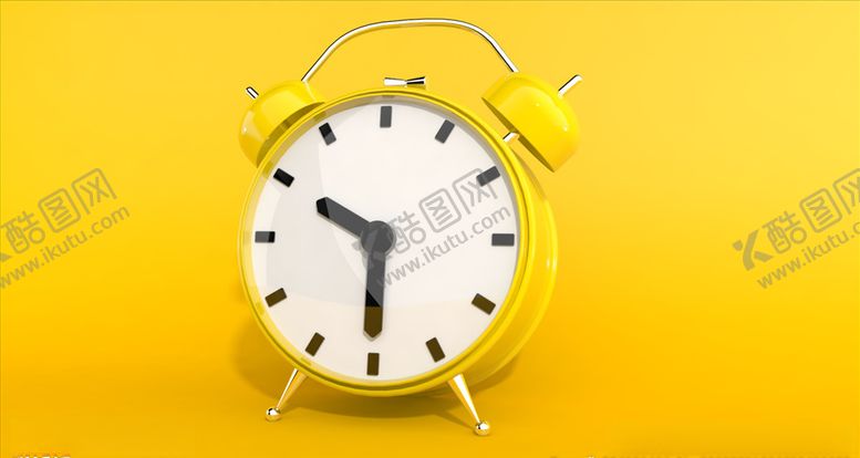 编号：46041009271631091021【酷图网】源文件下载-C4D闹钟模型图片