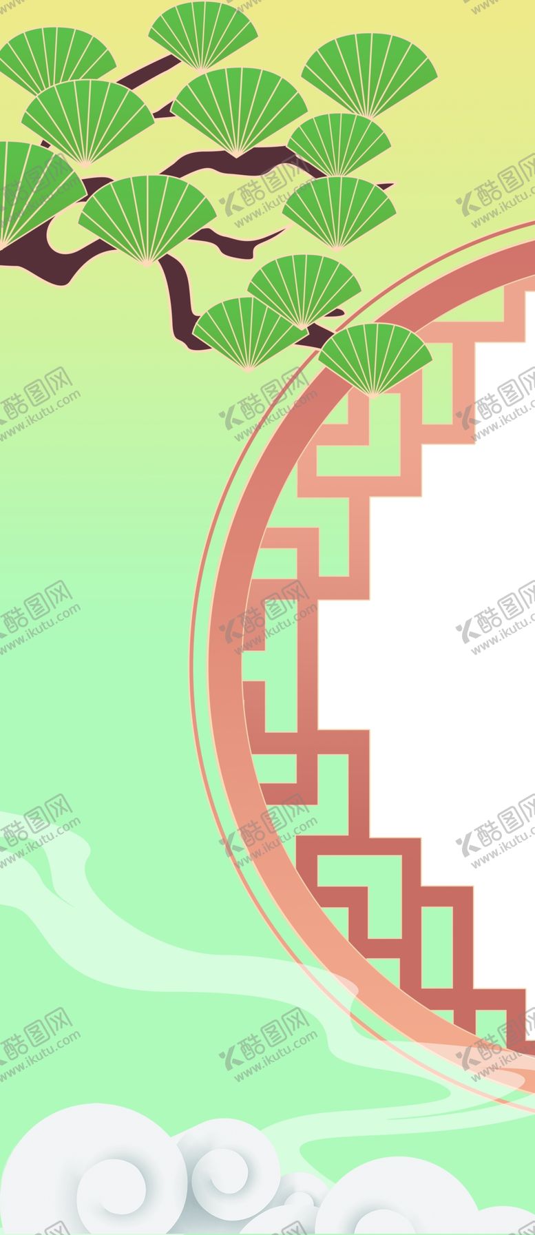 编号：43665811302108513956【酷图网】源文件下载-古风端午舞台左侧板