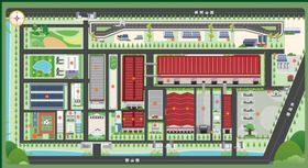 厂区手绘地图设计