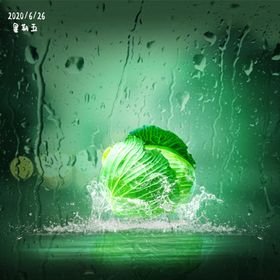 白菜海报创意图