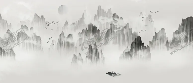 编号：36969806240006003627【酷图网】源文件下载-水墨山水