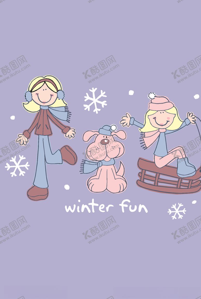 编号：50064409111757185117【酷图网】源文件下载-女装人物印花