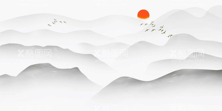 编号：10867910042247006307【酷图网】源文件下载-水墨山水