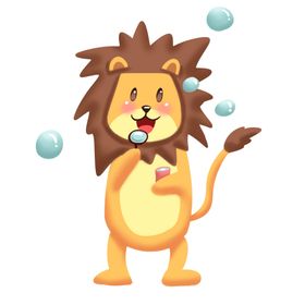卡通狮子