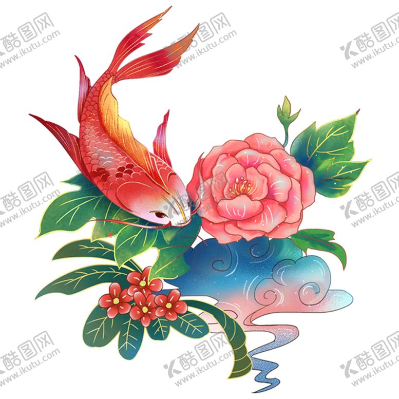 编号：92258504100935027147【酷图网】源文件下载-花元素