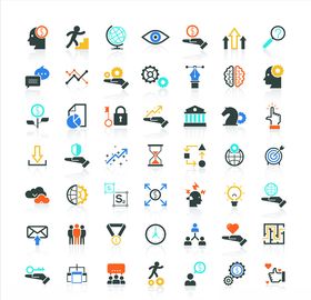 矢量创意icon图标元素