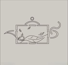 茶壶插图设计