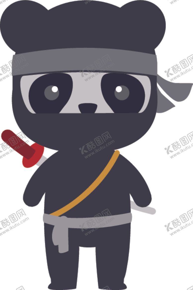 编号：23024907030253007341【酷图网】源文件下载-卡通忍者