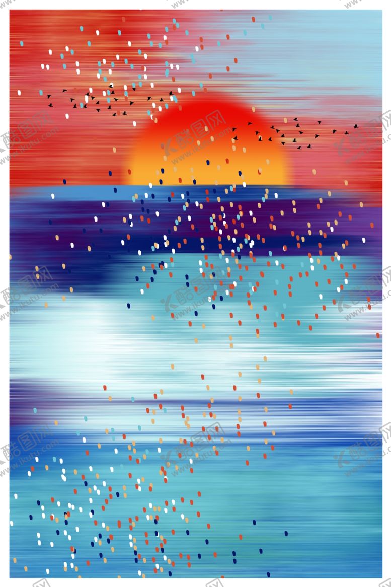 编号：61710809280304427204【酷图网】源文件下载-抽象装饰画